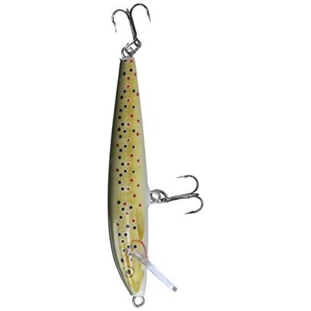 Rapala Original Floating Lure 3 12, 316 Oz, Brown Trout Floating F09TR